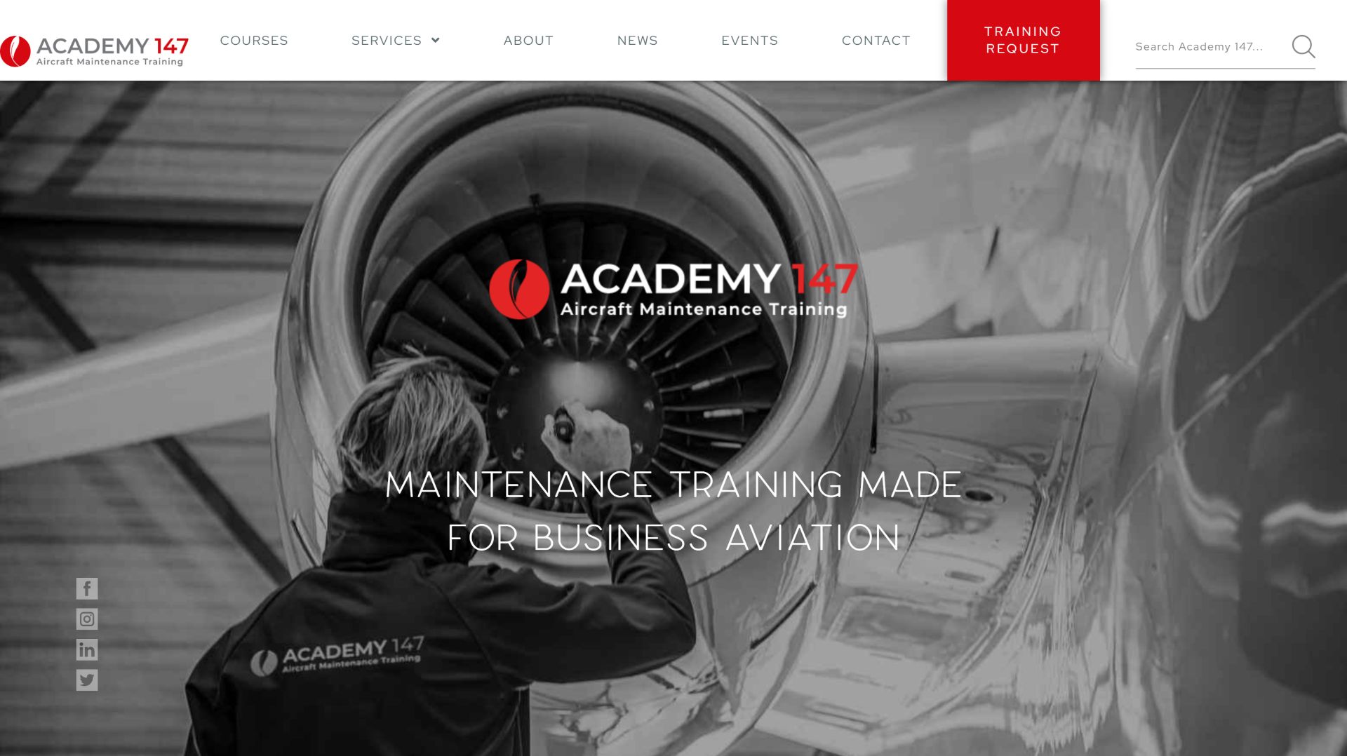 Academy 147 Website