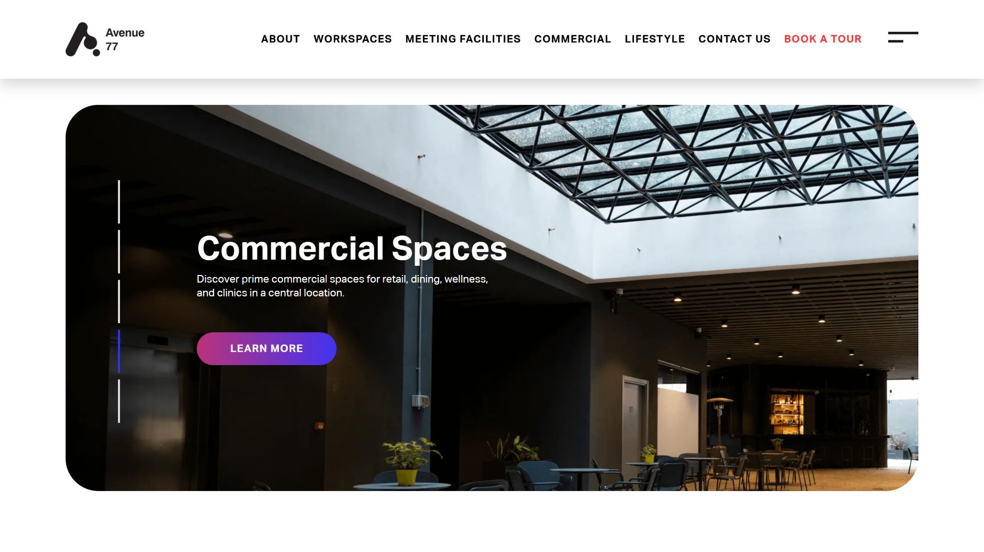 Avenue 77 Website