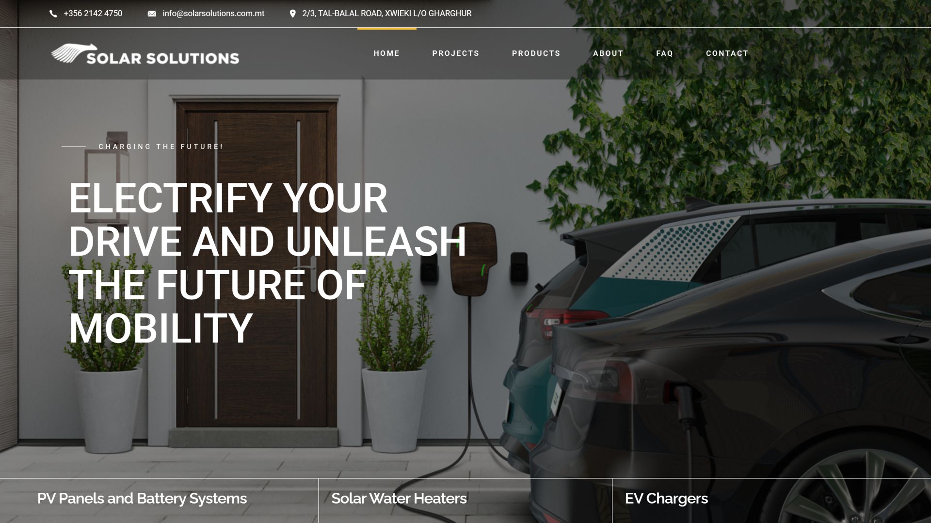 Solar Solutions Website